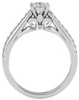 Inel De Logodnă Sérénade Solitaire cu Diamante Naturale de 0.80 ct din Platina - Castelo.ro