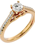 Inel De Logodnă Sérénade Solitaire din Aur 14k cu Diamante Create în Laborator de 0.80 ct din 14k Aur Galben - Castelo.ro