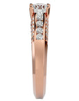 Inel De Logodnă Renaissance Solitaire din Aur 14k cu Moissanite de 0.90 ct din 14k Aur Galben - Castelo.ro