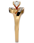 Inel De Logodnă Équité Solitaire din Aur 14k cu Moissanite de 0.65 ct din 14k Aur Galben - Castelo.ro