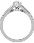 Inel De Logodnă Arya Solitaire cu Diamante Create în Laborator de 0.80 ct din Platina - Castelo.ro