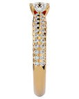 Inel De Logodnă Délicatesse Pavé din Aur 14k cu Diamante Naturale de 1.02 ct din 14k Aur Galben - Castelo.ro