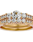 Inel Nuit Étoilée din Aur 14k cu Diamante Create în Laborator de 1.13 ct din 14k Aur Galben - Castelo.ro