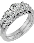 Inel Nuit Étoilée cu Diamante Create în Laborator de 1.13 ct din Platina - Castelo.ro
