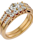 Inel Nuit Étoilée din Aur 14k cu Diamante Create în Laborator de 1.13 ct din 14k Aur Galben - Castelo.ro