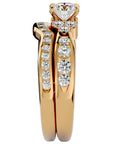 Inel Charme de l'Orient cu Moissanite Pavé de 1.53 ct din 18k Aur Galben - Castelo.ro