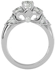 Inel De Logodnă Écho du Temps din Aur 14k cu Diamante Create în Laborator de 1.17 ct din 14k Aur Alb - Castelo.ro