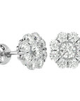 Cercei Clasici Cu Diamante Naturale Rotunde 1.87 ct din - Castelo.ro