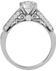 Inel De Logodnă Sentier Lumineux din Aur 14k cu Diamante Create în Laborator de 1.95 ct din 14k Aur Alb - Castelo.ro