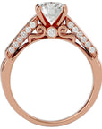 Inel De Logodnă Sentier Lumineux din Aur 14k cu Diamante Create în Laborator de 1.95 ct din 14k Aur Roz - Castelo.ro