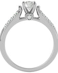 Inel De Logodnă Caresse de Mer cu Diamante Naturale de 0.69 ct din Platina - Castelo.ro
