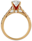 Inel De Logodnă Étincelle Divine din Aur 14k cu Diamante Create în Laborator de 1.41 ct din 14k Aur Galben - Castelo.ro