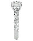 Inel de Logodnă din Aur 14k cu Diamante Naturale Tăietură Rotund Brilliant de 1.78 ct din 14k Aur Alb - Castelo.ro