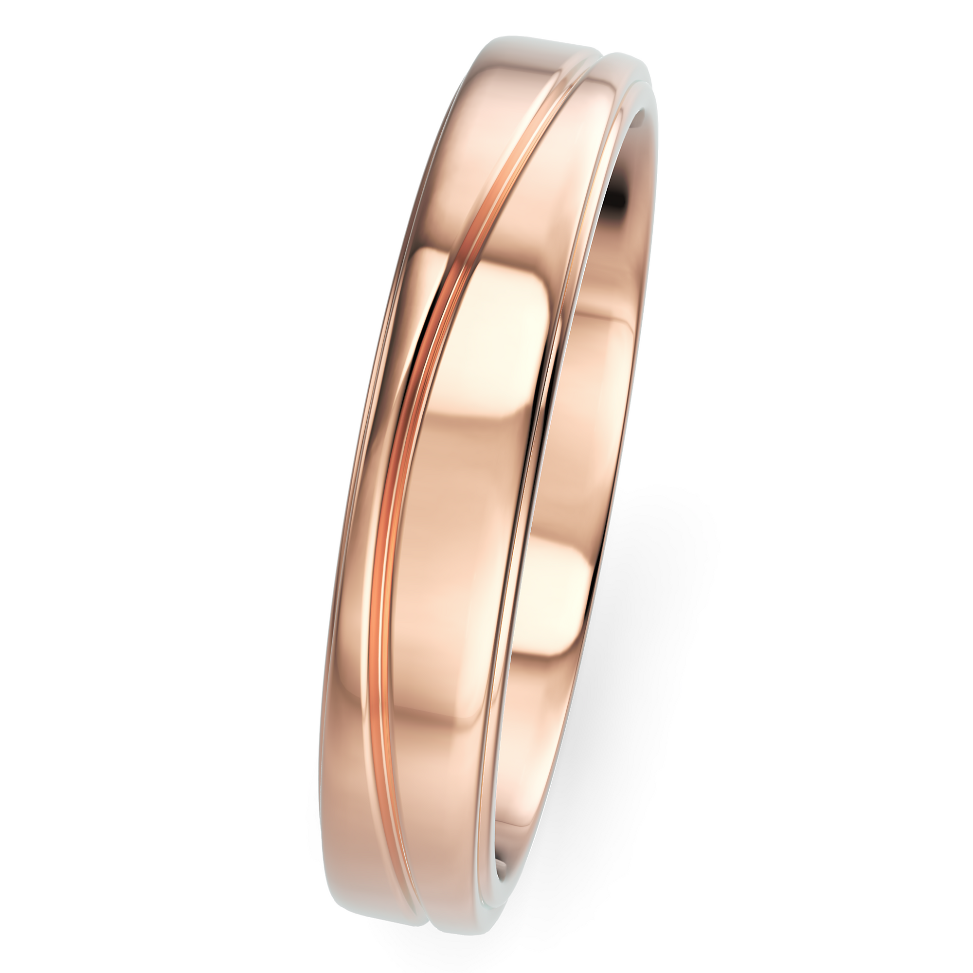 Verighetă Castelo din Aur 14k Infinity pentru Femei din 14k Aur Roz - Castelo.ro