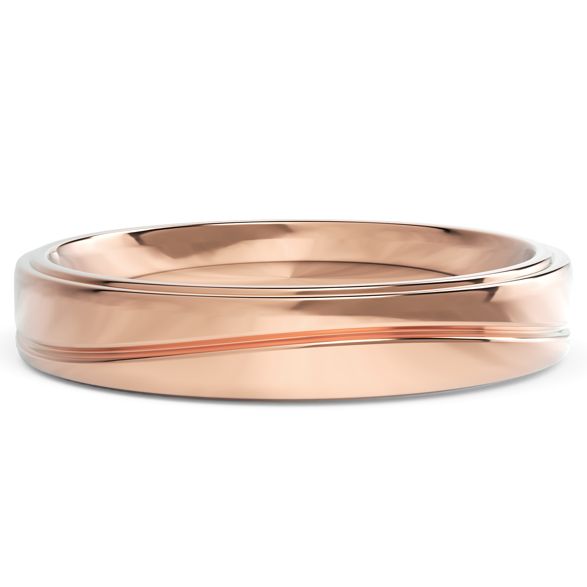 Verighetă Castelo din Aur 14k Infinity pentru Femei din 14k Aur Roz - Castelo.ro