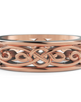 Verighetă Castelo Timeless Knot pentru Bărbați din 18k Aur Roz - Castelo.ro