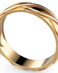 Verighetă Castelo din Aur 14k Spiral pentru Femei din 14k Aur Galben - Castelo.ro
