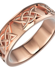 Verighetă Castelo din Aur 14k Timeless Tie pentru Bărbați din 14k Aur Roz - Castelo.ro
