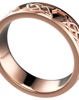 Verighetă Castelo din Aur 14k Timeless Tie pentru Bărbați din 14k Aur Roz - Castelo.ro