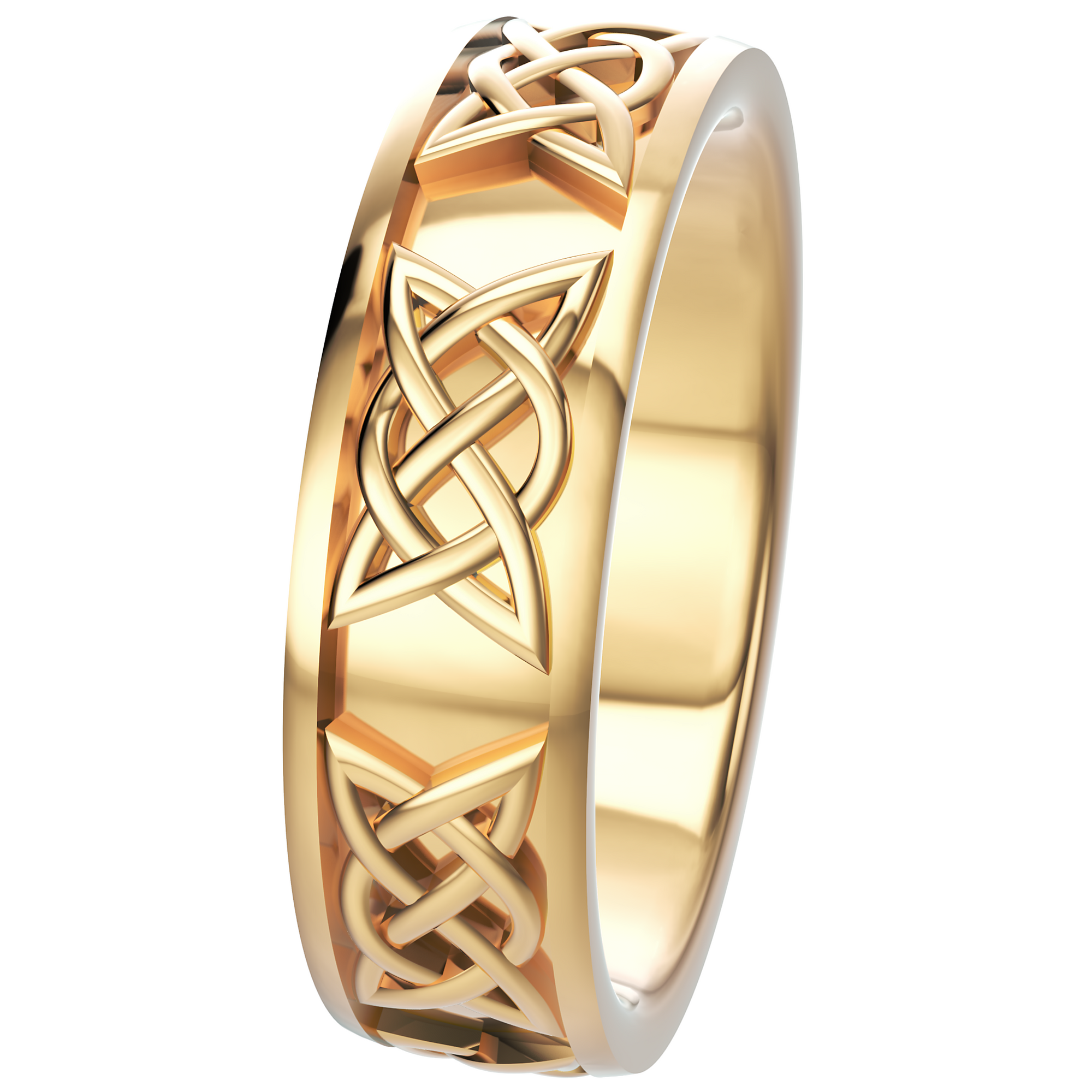 Verighetă Castelo din Aur 14k Timeless Tie pentru Bărbați din 14k Aur Galben - Castelo.ro