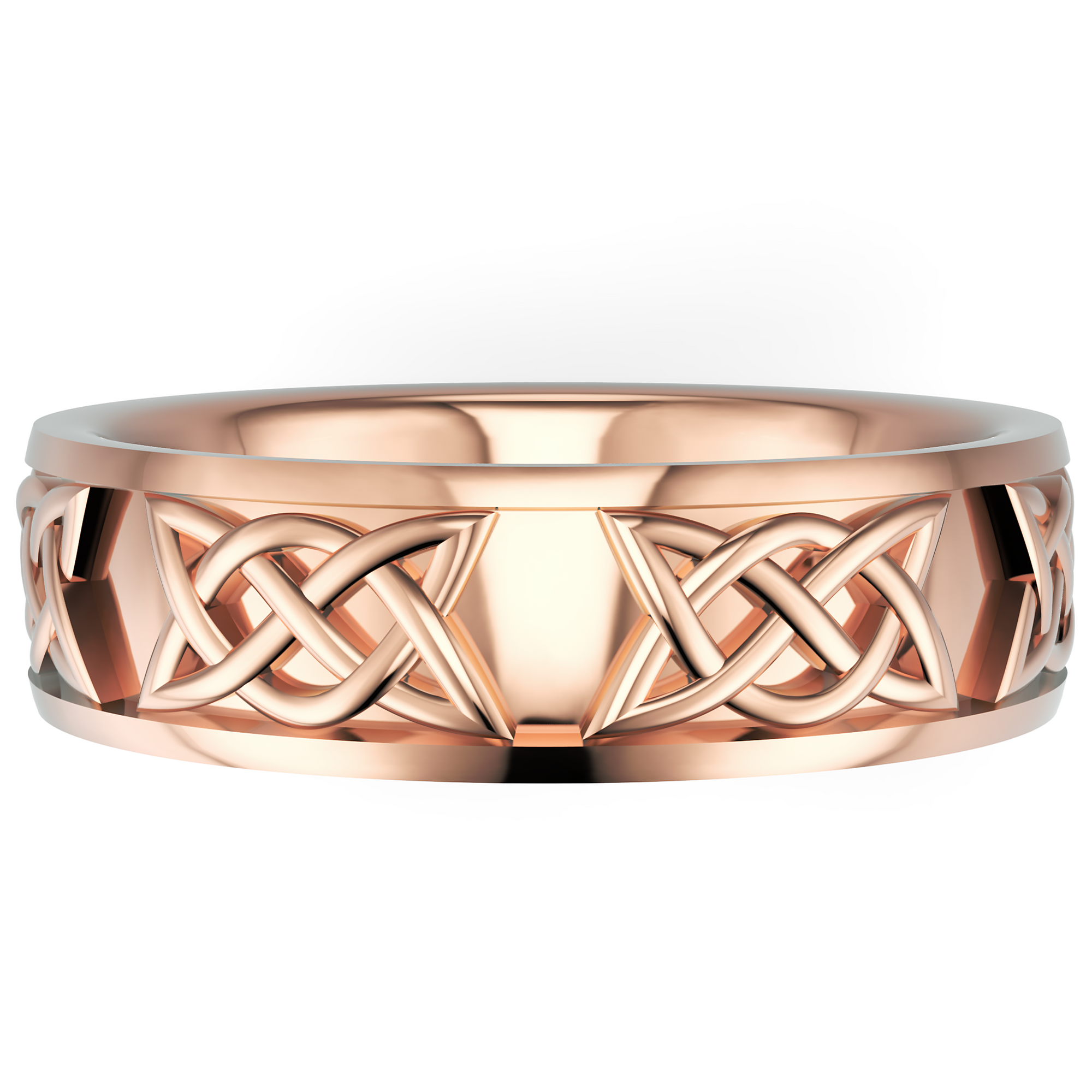 Verighetă Castelo din Aur 14k Timeless Tie pentru Bărbați din 14k Aur Roz - Castelo.ro