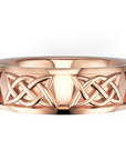 Verighetă Castelo din Aur 14k Timeless Tie pentru Bărbați din 14k Aur Roz - Castelo.ro