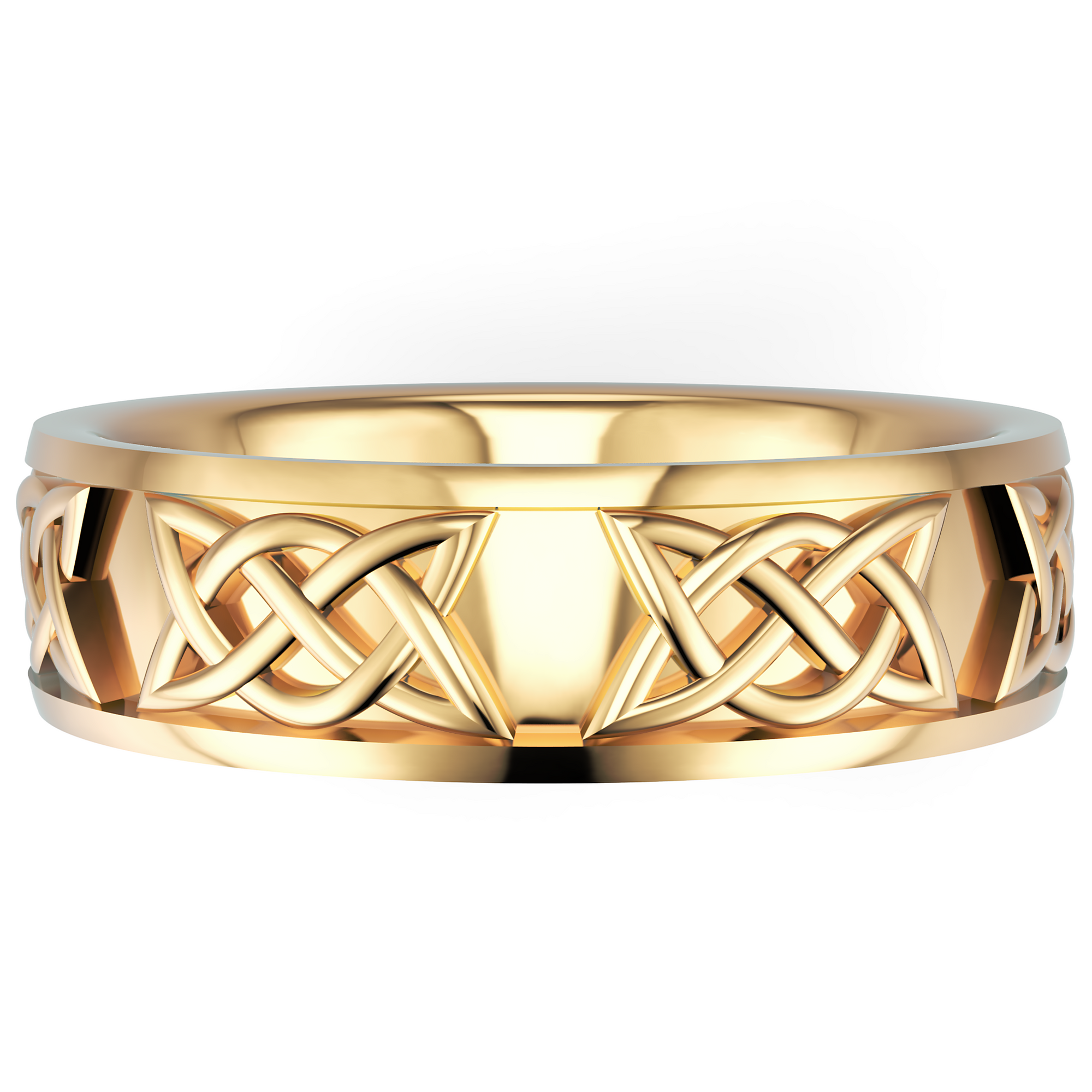 Verighetă Castelo din Aur 14k Timeless Tie pentru Bărbați din 14k Aur Galben - Castelo.ro