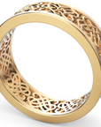 Verighetă Castelo din Aur 14k Heart Knot pentru Bărbați din 14k Aur Galben - Castelo.ro