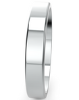 Verighetă Castelo Refinado din Aur 14k pentru Bărbați din 14k Aur Alb - Castelo.ro