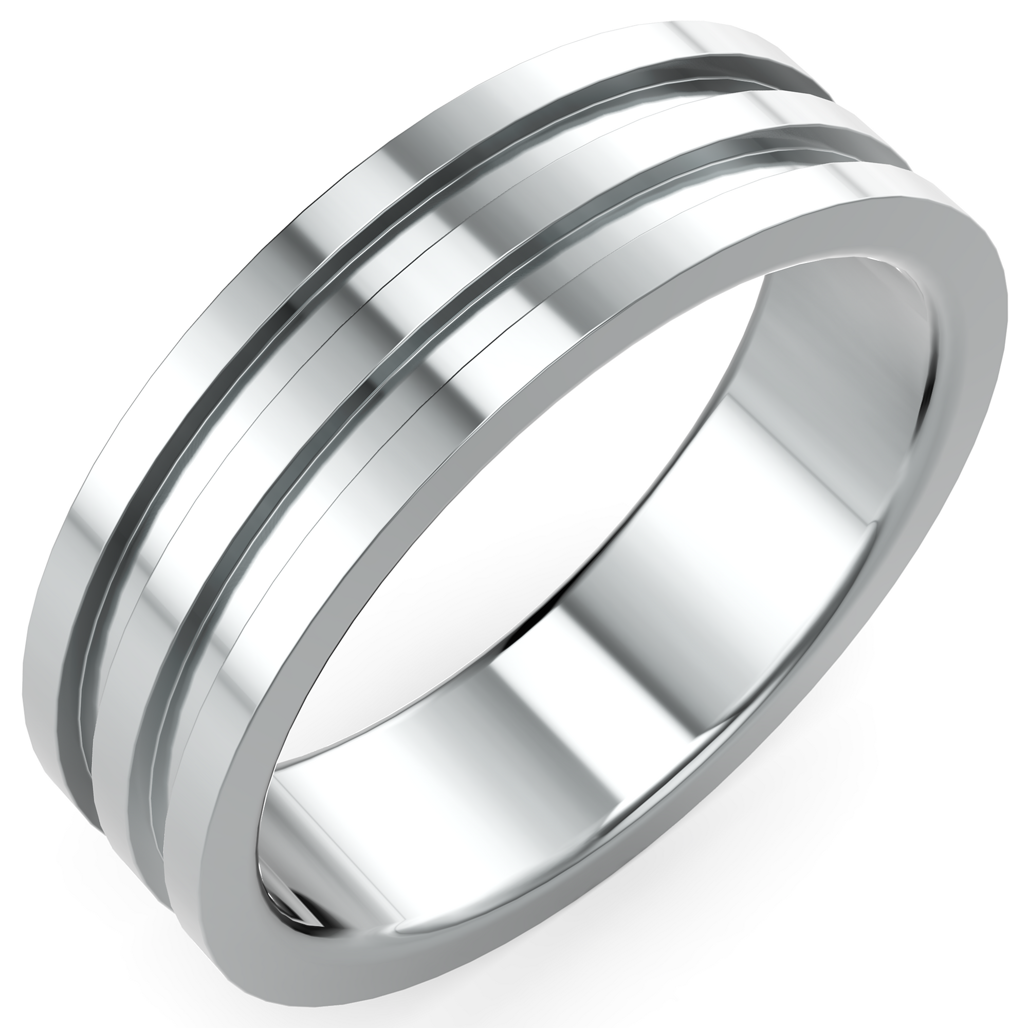 Verighetă Castelo Exquis din Aur 18k pentru Femei din Platina - Castelo.ro