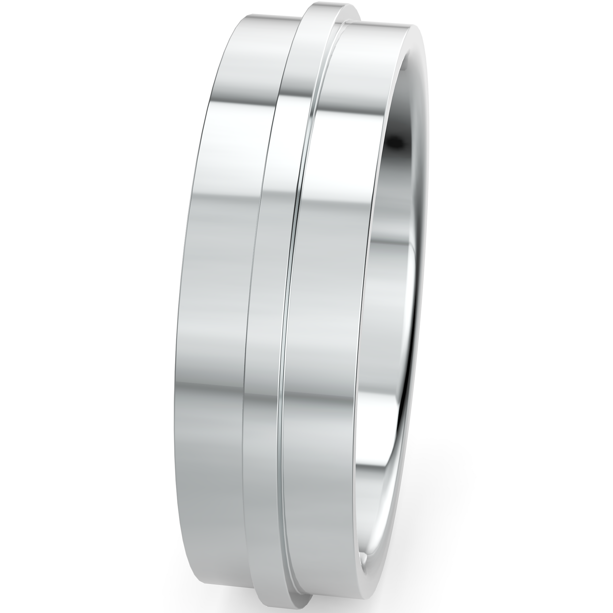Verighetă Castelo Helena din Aur 18k pentru Femei din Platina - Castelo.ro