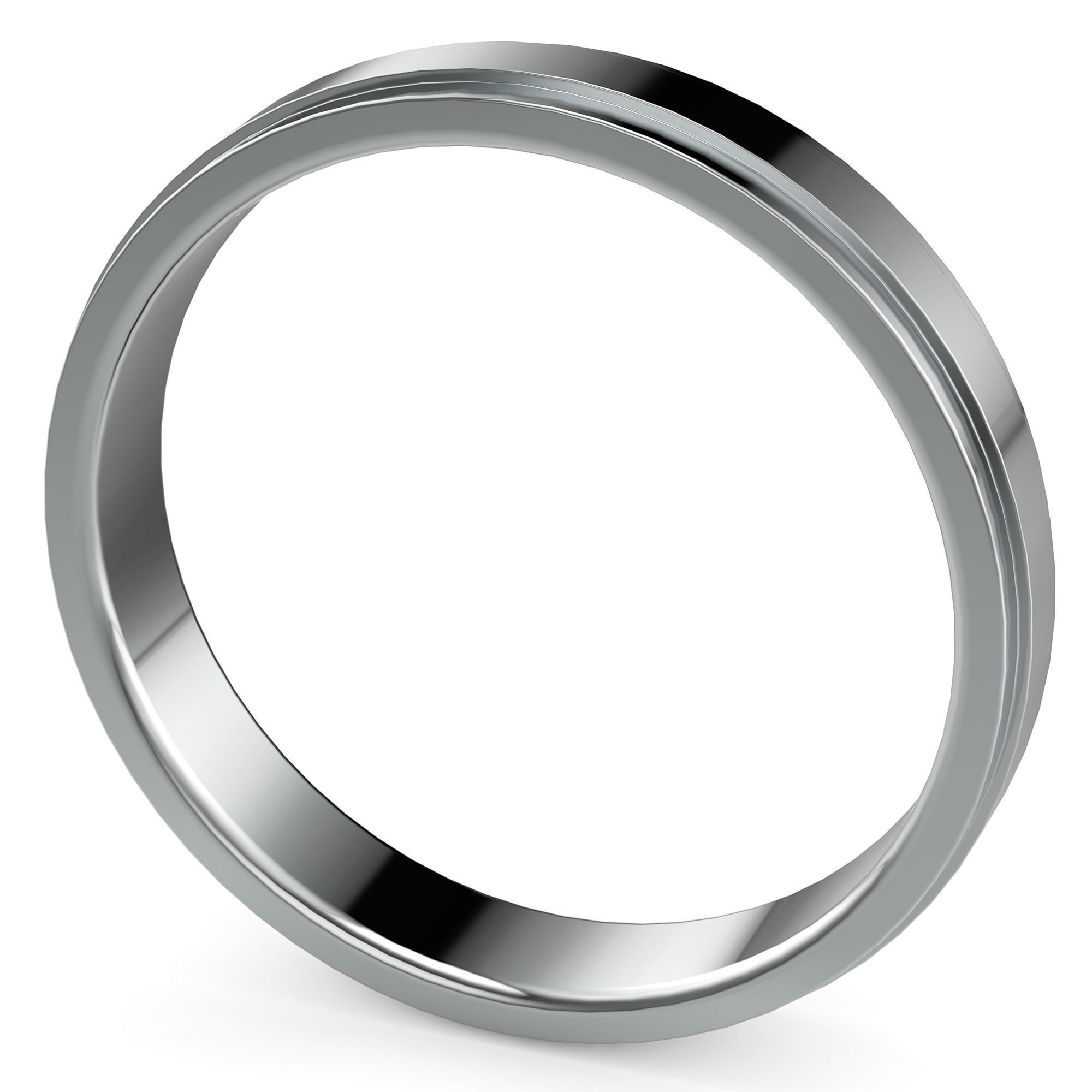 Verighetă Castelo Virtus din Aur 18k pentru Bărbați din Platina - Castelo.ro