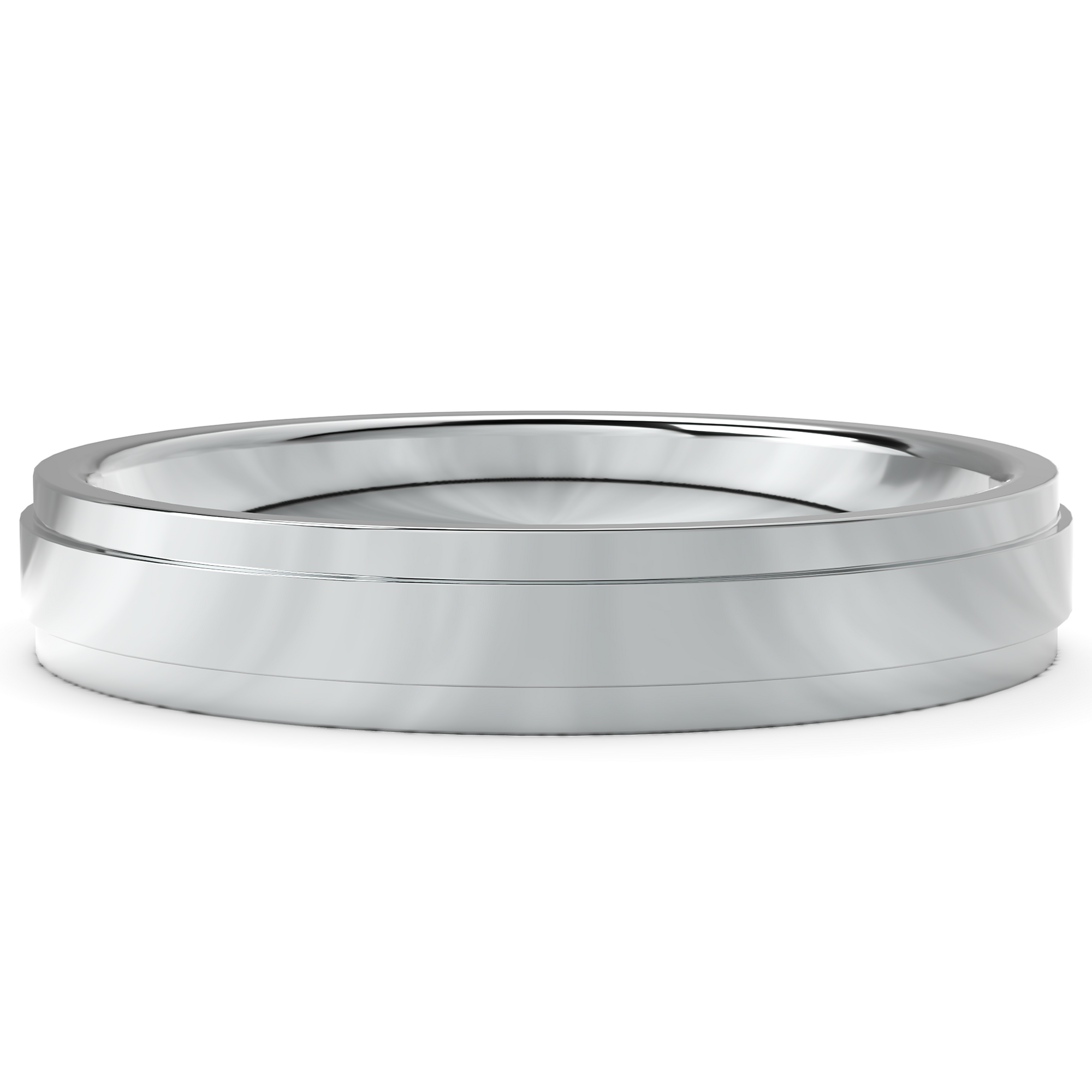 Verighetă Castelo Virtus din Aur 18k pentru Bărbați din Platina - Castelo.ro