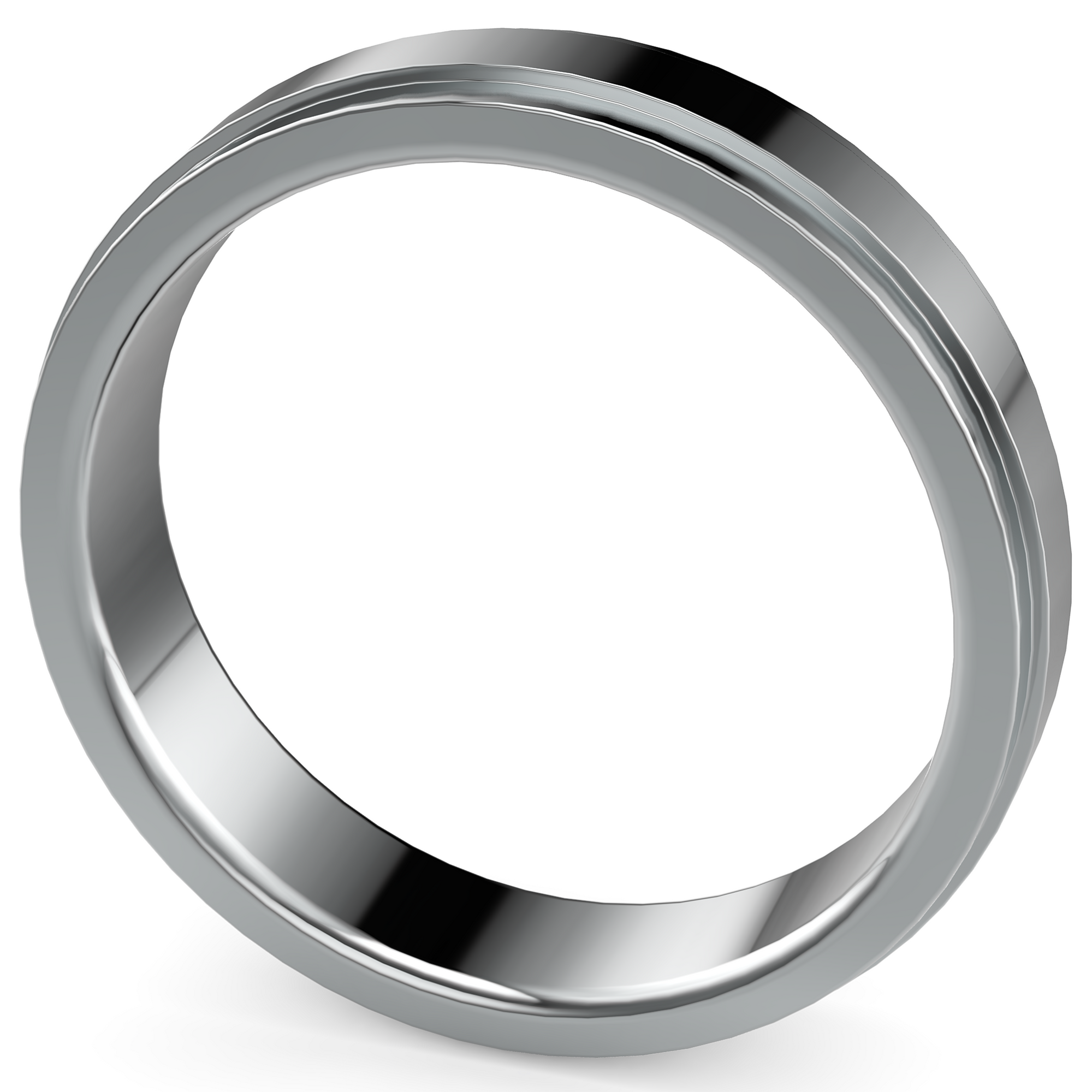 Verighetă Castelo Virtus din Aur 18k pentru Femei din Platina - Castelo.ro