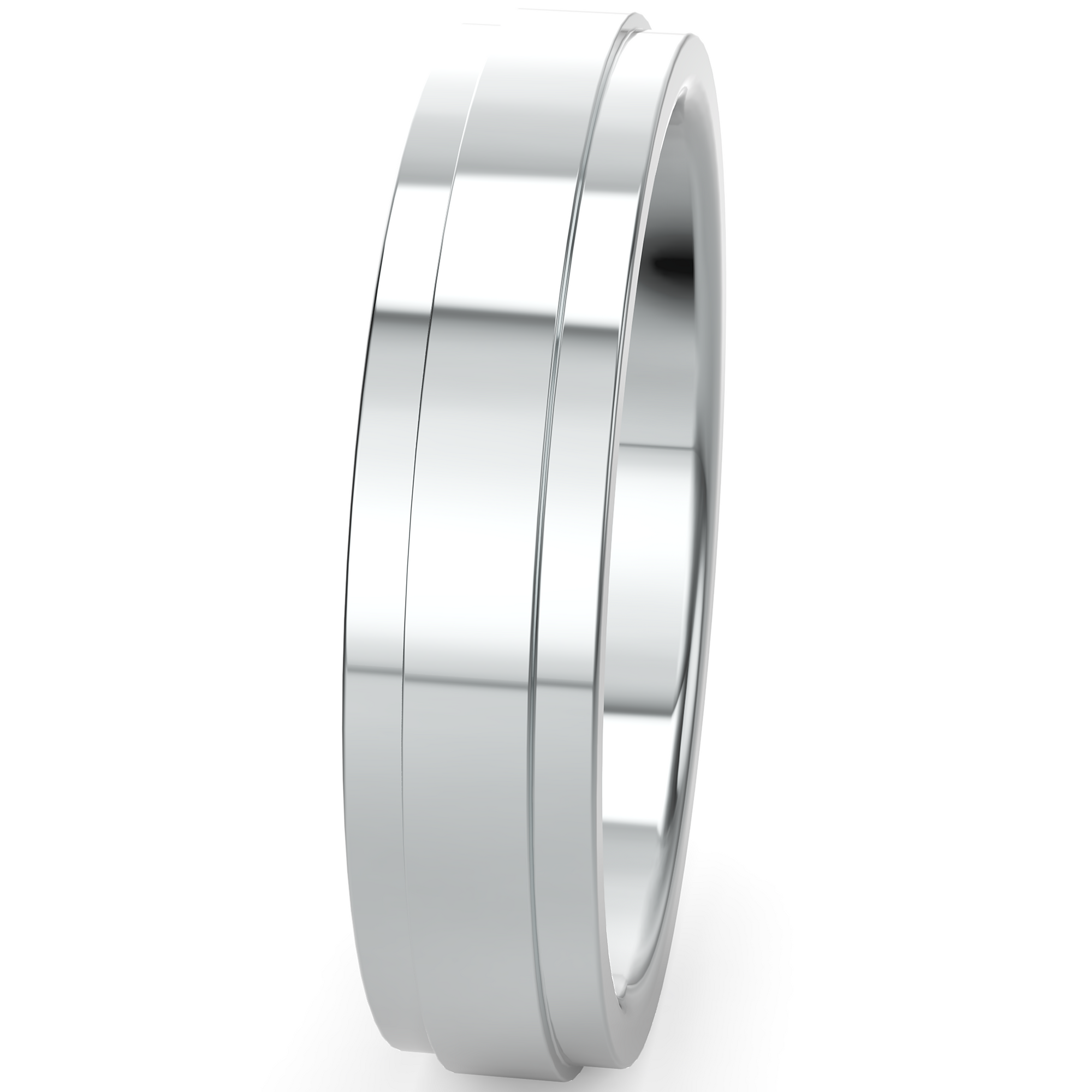 Verighetă Castelo Virtus din Aur 18k pentru Femei din Platina - Castelo.ro