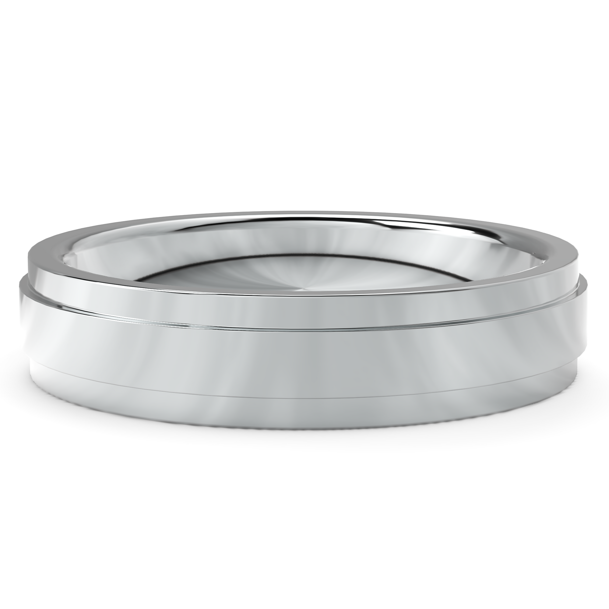 Verighetă Castelo Virtus din Aur 18k pentru Femei din Platina - Castelo.ro