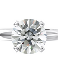 Inel de Logodnă Solitaire Heritage din Aur 14k cu Diamant Creat în Laborator de 2 ct din 14k Aur Alb - Castelo.ro