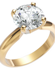 Inel de Logodnă Solitaire Heritage din Aur 18k cu Diamant Creat în Laborator de 2 ct din 18k Aur Galben - Castelo.ro