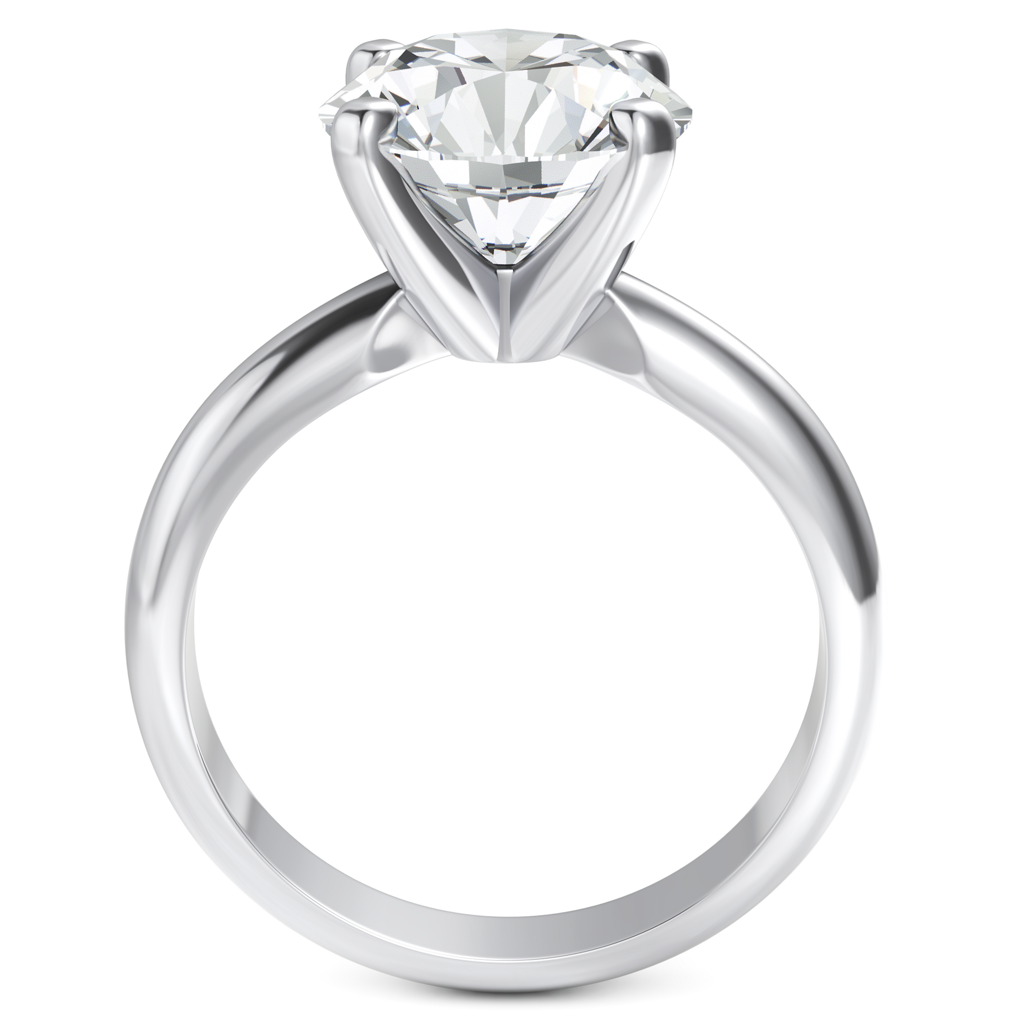 Inel de Logodnă Solitaire Heritage din Aur 18k cu Diamant Creat în Laborator de 3 ct din Platina - Castelo.ro