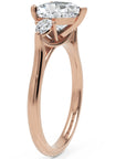 Inel de Logodnă Eternal Heart cu Trei Diamante Create în Laborator de 1.7 ct