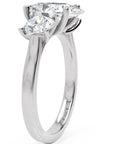 Inel de Logodnă cu Trei Diamante Naturale Pară și Rotund de 2.3 ct