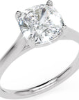 Inel de Logodnă Duchesse Céleste din Aur 14k cu Moissanite Cushion de 1.53 ct