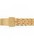 Inel Victoire Tressé Minimalist din Aur 14k din 14k Aur Galben - Castelo.ro