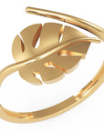 Inel Floréal Minimalist din Aur 14k