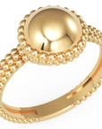 Inel Clémence Minimalist din Aur 14k