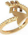 Inel Élise Minimalist din Aur 14k
