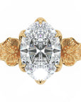 Inel de Logodnă Schönbrunn din Aur 18k cu Diamant Creat în Laborator Oval de 2 ct din 18k Aur Galben - Castelo.ro