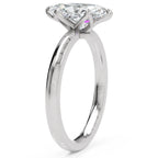 Inel de Logodnă Marylebone din Aur 18k cu Moissanite Marquise de 1.5 ct din Platina - Castelo.ro