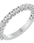 Verighetă Eternity din Aur 14k cu Diamante Create în Laborator Brilliant de 0.79 ct din 14k Aur Alb - Castelo.ro