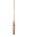 Lanț din Aur 14k cu Pandantiv Inimă Eternă Diamante Naturale de 0.46 ct din 14K Aur Roz - Castelo.ro